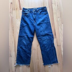 Levi's Ribcage Women's High Rise Jeans - Blue